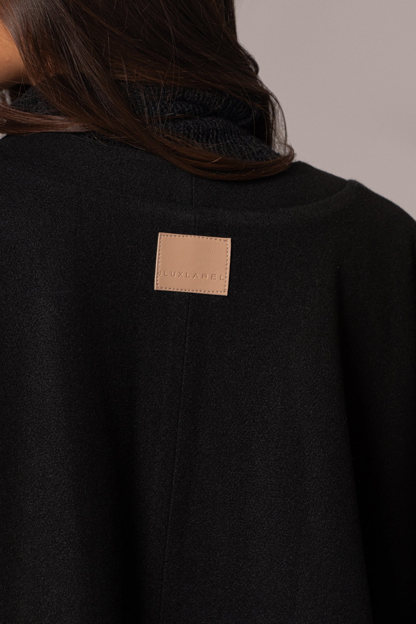 Beige Park City Reversible Shawl - JLUXLABEL